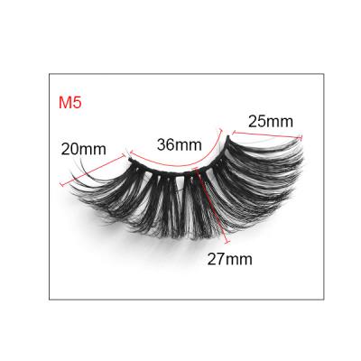 China Factory price thick handmade natural soft cheap synthetic high quality 3d mink lashes 100% false eyelash for sale