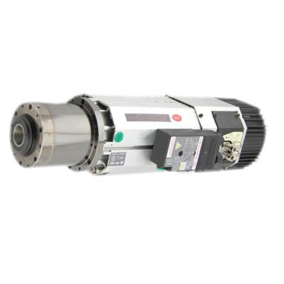 China 9Kw 24000RPM Long ATC Air Cooling BT30 Nose Spindle DRILL Motor For CNC Router for sale