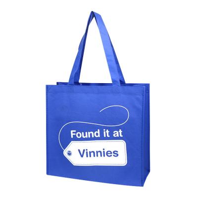 China Wholesale Eco Handled Custom Non Woven Gift Bags Reusable Tote Handles Shopping Bags Fabric For Merchandise Events Shopping Parties for sale