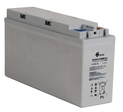 Chine 6-FMX-50 Shoto Batterie de borne avant 12V 50Ah Batterie au plomb acide de grande capacité à vendre