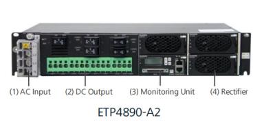 Chine Système d'alimentation en courant continu embarqué Huawei ETP4890-A2 avec sortie 90A 2U à vendre