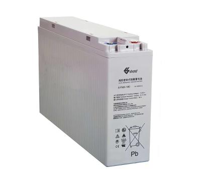 Chine Shoto Front 6-FMX-180 Batterie de terminal à haute capacité Batterie au plomb acide 12V 180Ah à vendre