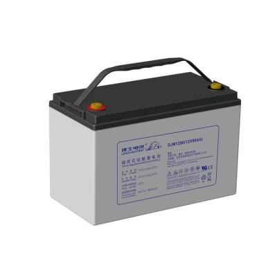 China Leoch DJM1290 VRLA 12V loodzuurbatterij 90Ah 20 uur Voor UPS Telecom Te koop