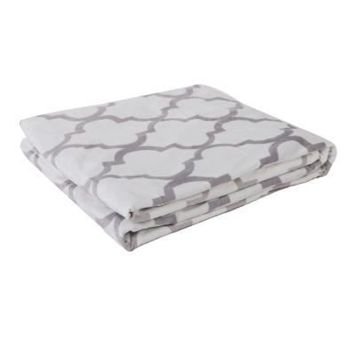 China Factory Supply Premium PORTABLE Heavy Blanket Glass Beads Printed Weighted Blanket High Quality Sleep-promoting for sale