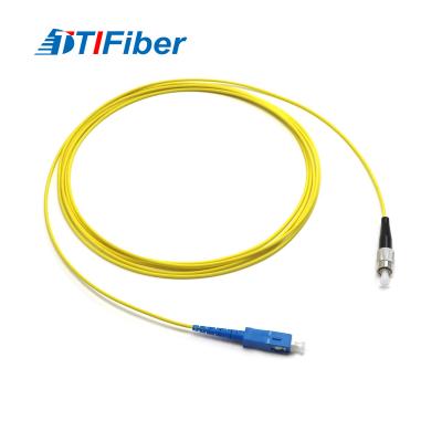 China G652D/G657A FC/UPC - fibra ótica simples Singlemode Patchcord da rede da manutenção programada LSZH de SC/UPC à venda