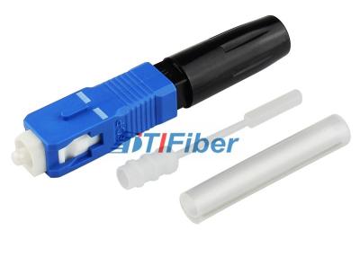 Cina Connettori a fibra ottica della giuntura rapida blu di FTTH SC/UPC/connettori di fibra ottica in vendita