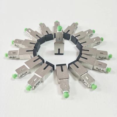 China Abschwächer-Stecker-Art weiblicher Mannesörtlich festgelegtes in mehreren Betriebsarten Sc APC FTTH variable optische zu verkaufen