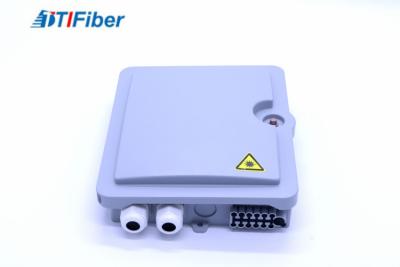 China Caja de distribución al aire libre óptica de la fibra montada en la pared de FDB-16C con el divisor del PLC en venta