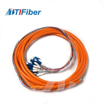 중국 FTTH SC-APC 주황색 재킷을 가진 다 형태 광섬유 떠꺼머리 OM1 OM2 3M 판매용