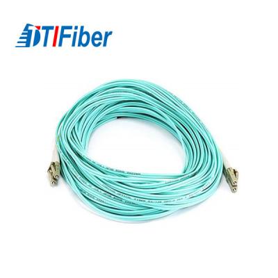 China LC/LC Fiber Optic Patch Cord 30M 100-Ft N320-30M 62.5/125 PVC LSZH OFNR OFNP Type for sale