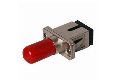 China SC-ST Hybrid fibre optic adapter , Simplex / Duplex Fiber Coupler for sale