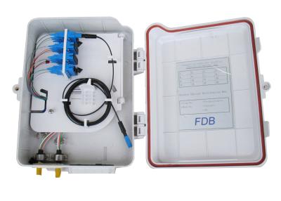 Chine Boîte de distribution optique de fibre de 16 baisses de FTTH, boîte de distribution fixée au mur de diviseur de PLC à vendre