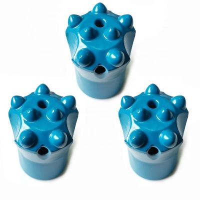 China High Quality Quarry Drilling Tapered Button Bits 34mm 6 Button Hole Drill Bit for sale