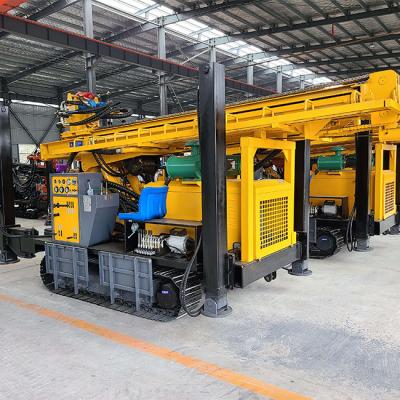 China Construction worksÂ   Hydraulic Mud Pump and Air Compressor Borehole Water Well Drilling Rig Machine for sale