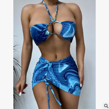 China Breathable 2 Piece Beach Swimsuit Bikini Set for sale