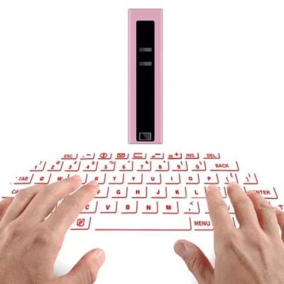 China Aluminum Alloy Laser Projection Virtual Keyboard with Keyboard and Mouse Voice Emission for Mobile Phone Computer for sale