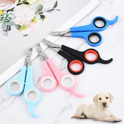 China Amazon Pet Grooming Tool Dog Cat Nail Clippers And Trimmer Stainless Steel Portable Viable Grooming Clippers for sale