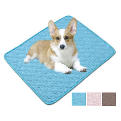 China Factory Direct Washable Pet Bed Cat And Dog Mat Cool Summer Pet Cooling Mat for sale