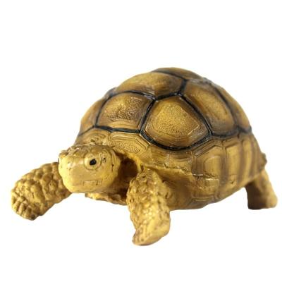 China NOMOY PET Viable Sulcata Tortoise Resin Model For Decoration A3 for sale