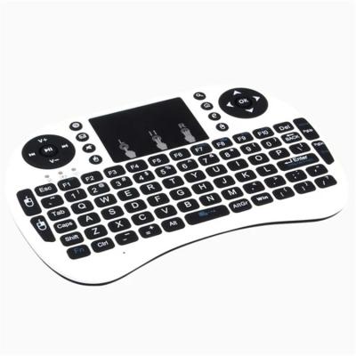 China Mini i8 2.4G Mini Wireless Keyboard Gaming Fly Universal Rii Air Mouse Touchpad for Android TV BOX Gaming Keyboard for sale