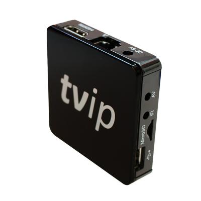 China OSD/Video resolution up to 1920x1080 Android IPTV BOX 412 v412 S805 1GB 8GB Quad Core Linux OS tvip box v.412 to double for sale