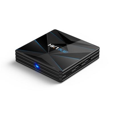 China Support 10/100M HK1PLAY 9.0 Android TV Box Quad-Core Blutooth: BT4.0 Wifi s905x2 Dual Band Android TV Box 4gb 32gb Amlogic Android TV Box s905x for sale