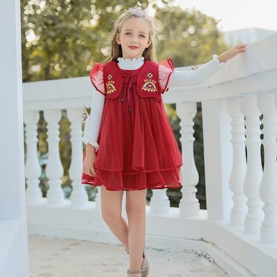 China 2021 Breathable Wholesale Kids Clothes Girl Party Princess Dresses for sale