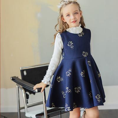 China New Style Breathable Little Girls Dress Kids Clothes Sleeveless Girl Dresses for sale