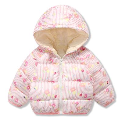 China Sustainable Winter Baby Kids Organic Baby Girls Clothes Girls Hooded Coats & Jackets Cotton Coats&outwears for sale