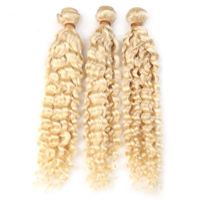 China Cheap Price Jerry Curly Seller Curly Jerry 613 Hair Bundles 100% Bulk Bundle 613 Hair Bundles For Black Women for sale