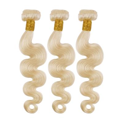 China 10-40 inch Raw Virgin Hair Bundles Cuticle Aligned Blonde Hair 613Body Weft 613Body Weft Blonde Hair Bundles 613Body Weft 613 for sale