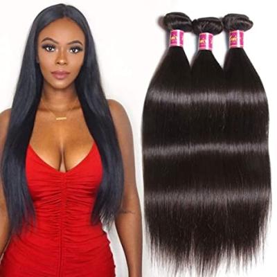 China Wholesale Funtoninght 100% Silky Straight Bundle Hair Vendor Hair Extension Hair Extension Cuticle Wave Unprocessed Straight Hair Bundles for sale