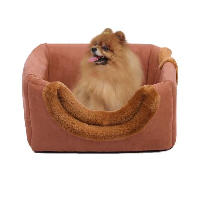 China Foldable Collapsible Warm Bed Breathable Dog House Breathable Durable Pet Cave for sale