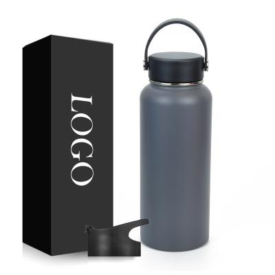 China 650ML PORTABLE Custom LOGO And Color Insulated Wide Mouth Vacuum Stainless Steel Water Bottle for sale