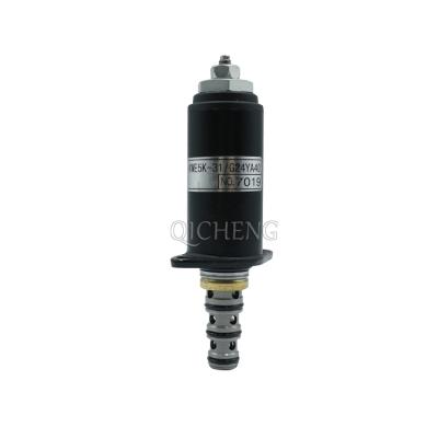 China Construction Machinery SK200-6 6D34 Excavator Spare Parts K3V112 Main Hydraulic Pump Solenoid Valve Electric Part for sale