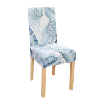 China Home Dustproof Cloth Printed Durable Elastic Art Decoration Washable Anti-dirty Chair Cover Living Room Dining Chair Cover for sale