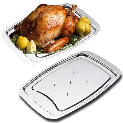 China Easily Cleaned Oven Rotisserie Bbq Grill Rack Chicken Turkey Rotisserie Rack for sale