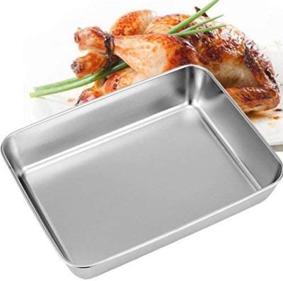 China Sustainable Heavy Duty Stainless Steel Molds Jelly Roll Pan Barbeque Grill Pan Toaster Oven Tray for sale