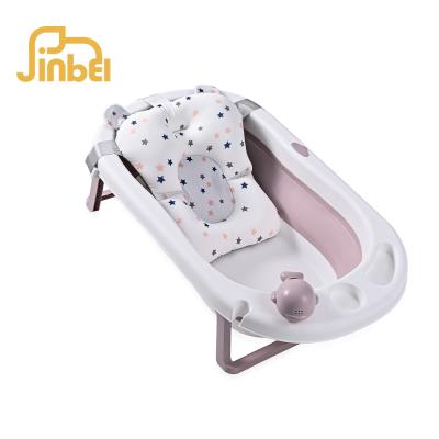 China 0-3 Years Old Tub Small Whale Plastic Foldable Baby Soaking Tub for sale