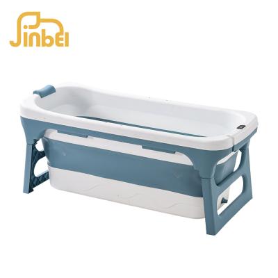 China 2021 New Cheap Stocked Bath Tub 1.2m Plastic Adult Soaking Tubs Foldable Bathtub for sale