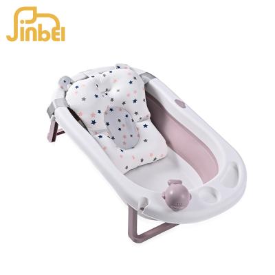 China Lovely cheap portable foldable newborn baby plastic tub economical viable for sale