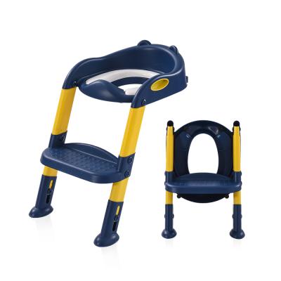 China PP+PVC/PU China Travel Foldable Baby Toilet Trainer Seat Potty for sale