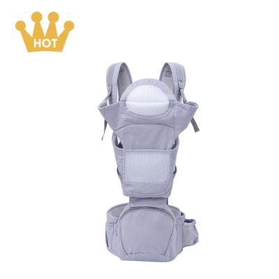 China Cotton Baby Belt Backpack Baby Sling Carry Carrier With Lumbar Support for sale