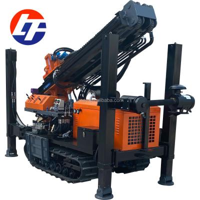 China Farms 180m Air Compressor Used Pneumatic Water Well Drilling Machine For Groundwater for sale