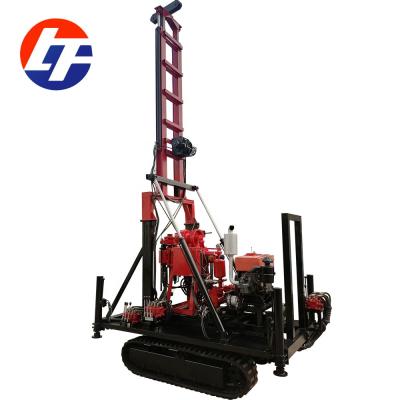 China Construction worksÂ   easy operating automatic drill tower used crawler mounted drilling rig for underground borehole drilling for sale