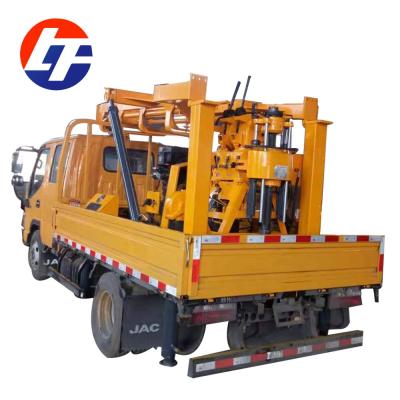 China Factory 200m Portable Truck Mounted Geotechnical Core Drilling Rig For Sale for sale