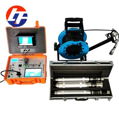 China NIGHT VISION portable touch screen single and dual view rotary borehole inspection camera for sale for sale