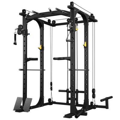 China Home Gym Smith Universal Wholesale Universal Fitness Multifunctional Exercise Weightlifting Equipment Factory Home Fitness Machine for sale