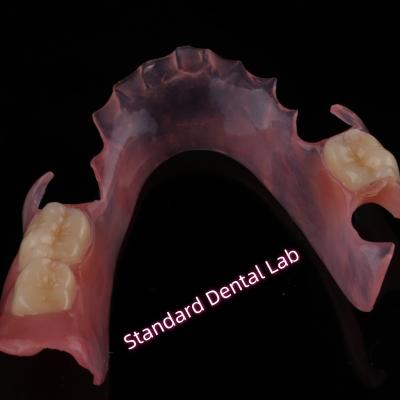 China Estética Flexible Valplast Dental Parciales Dentadura parcial acrílica en venta