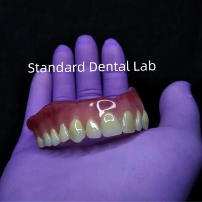 Cina Denti rimovibili con dentiera di acrilico Ivoclar dentiera completa con dentiera di acrilico in vendita